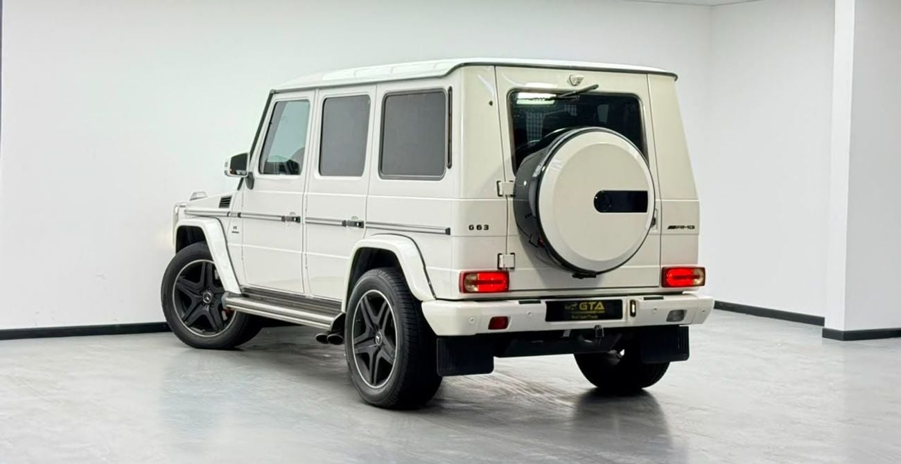 مرسيدس بنز G 63 AMG STANDARD 2015 Mercedes-AMG G63, Service History, Excellent Condition , GCC Specs.