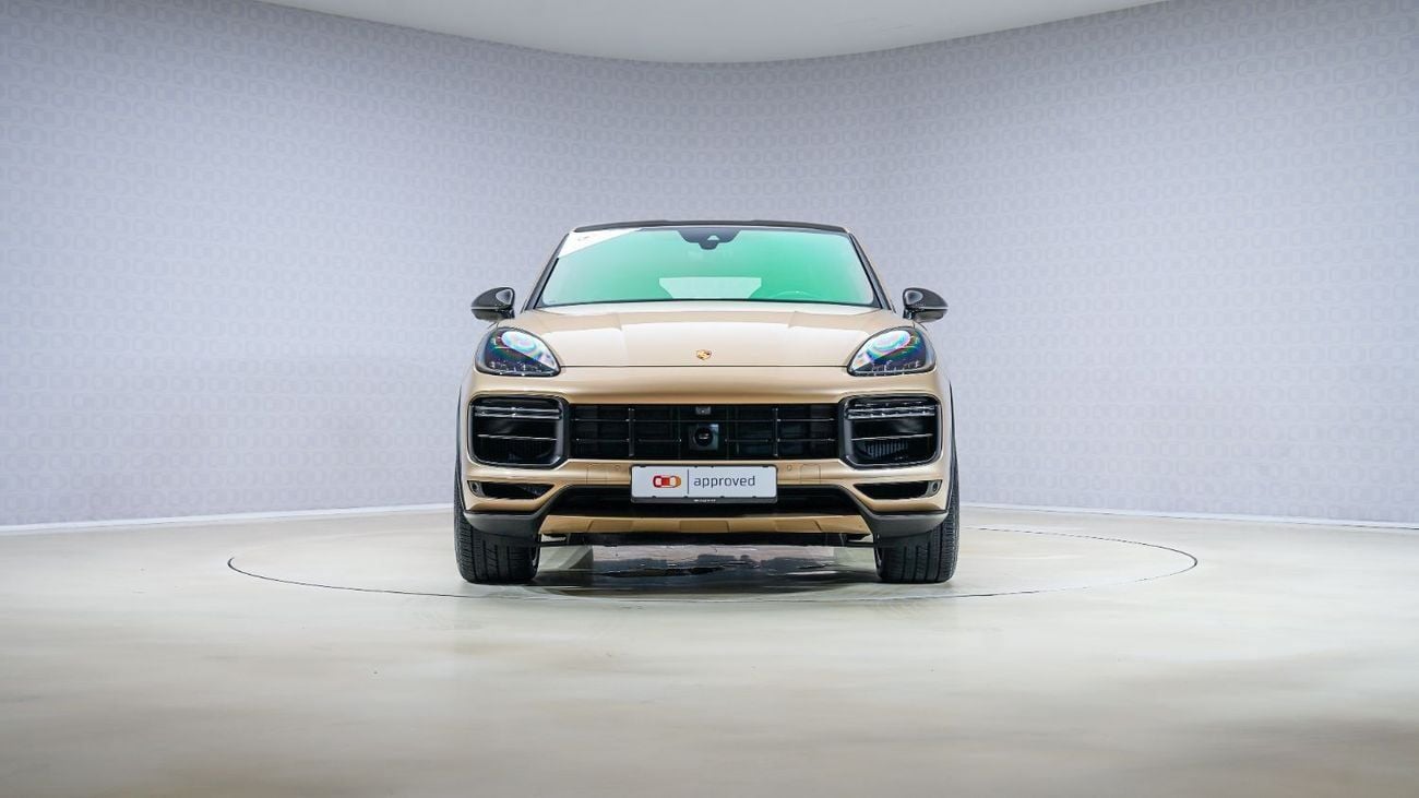 Porsche Cayenne Turbo GT 4.0L | AED 6,630 PM | Warranty May 2026 | GCC
