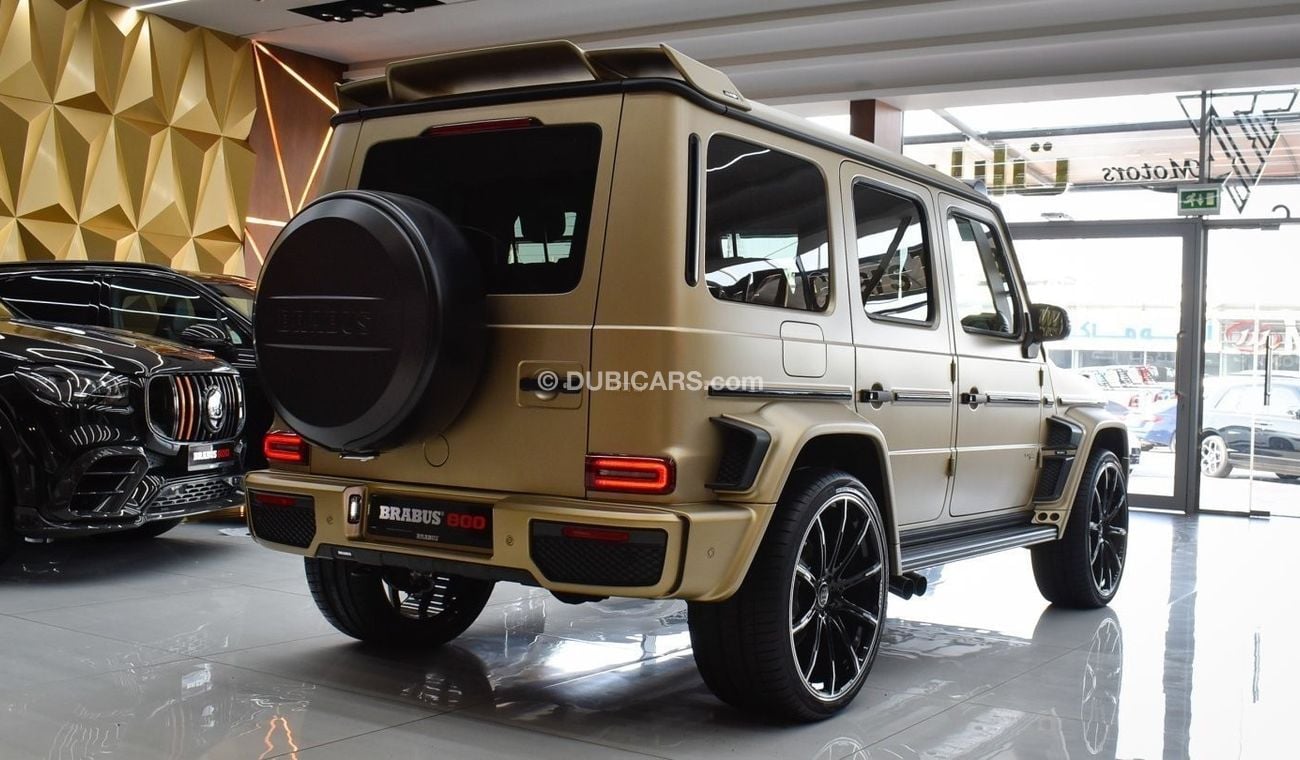 BRABUS 800 - Mercedes-AMG G 63 MERCEDES-BENZ G800 BRABUS 4.0 V8 TWIN TURBO 800HP | BRABUS MIDDLE EAST | 2024