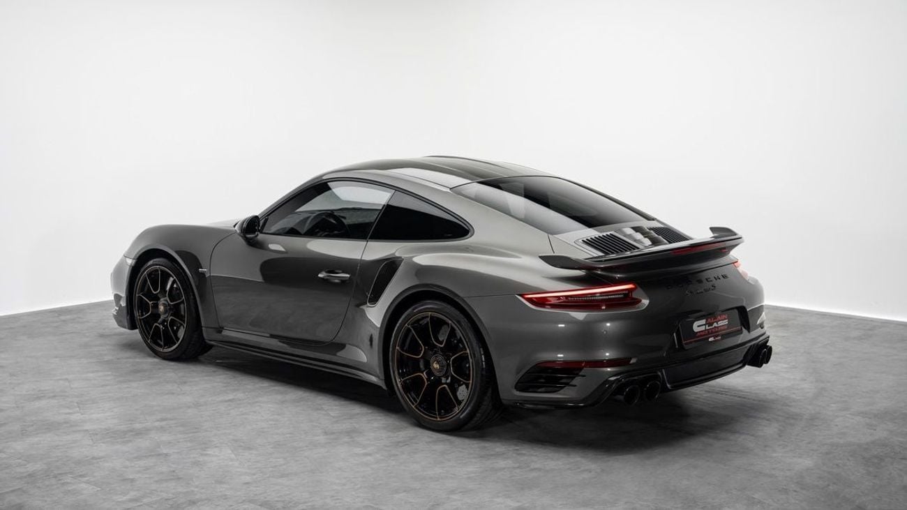 بورش 911 Turbo S Exclusive Series - 2018 - GCC Specs - Under Warranty