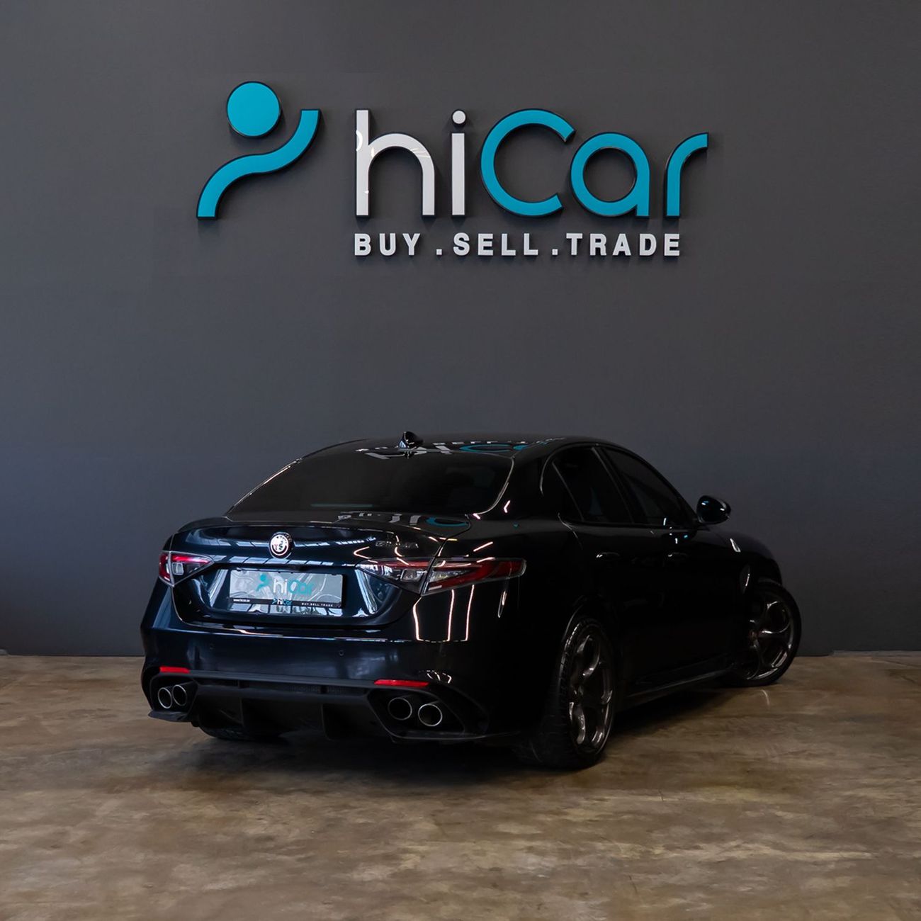 Alfa Romeo Giulia Quadrifoglio 2.9L (505 HP) AED 3,161 pm • 0% Downpayment • Alfa Romeo Giulia Quadrifoglio • 1 Year W