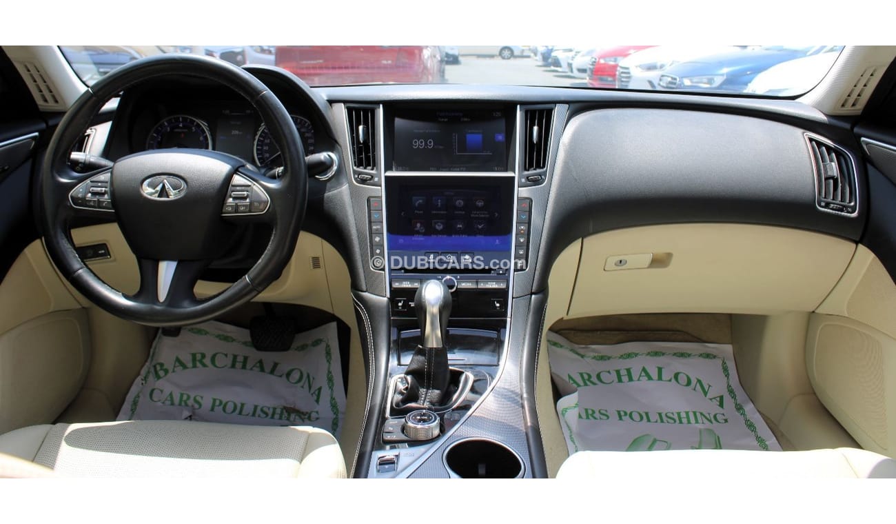 Infiniti Q50 GCC - ACCIDENTS FREE - FULL OPTION - 2.0 TWIN TURBO