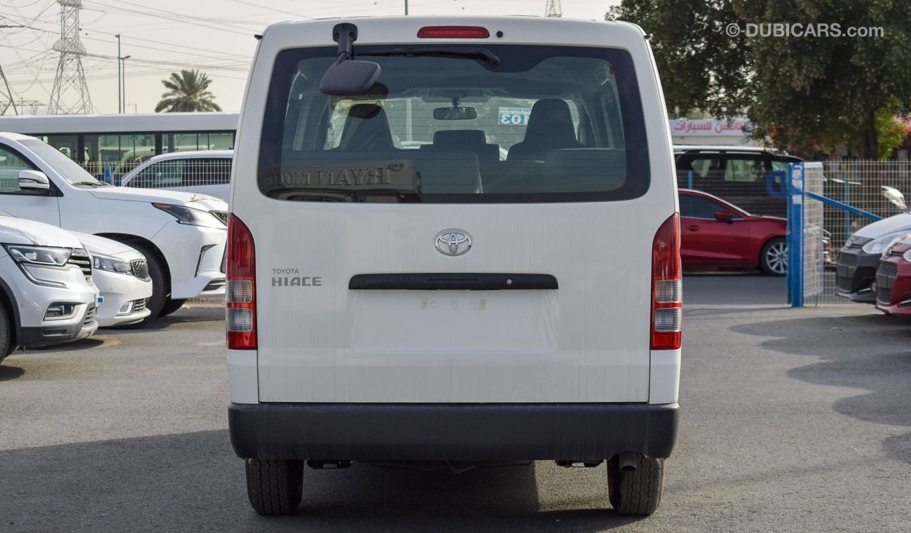 Toyota Hiace 2019 MODEL WHITE COLOR MANUAL TRANSMISSION DIESEL PASSENGER VAN ONLY FOR EXPORT