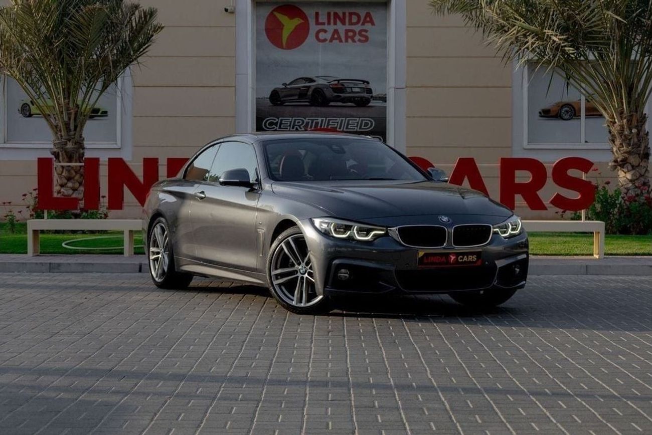 BMW 430i M Sport 2.0L BMW 430i M-Sport Convertible 2018 GCC under Warranty with Flexible Down-Payment.