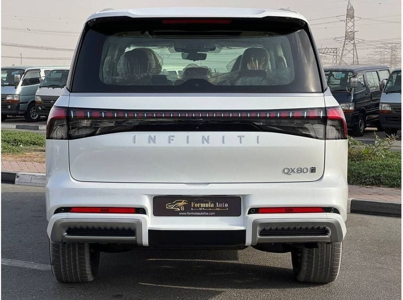 Infiniti QX80 3.5L TWIN TURBO PTR A/T // 2025 // FULL OPTION WITH 360 CAMERA , COOLING&HEATED SEATS , COOL BOX //