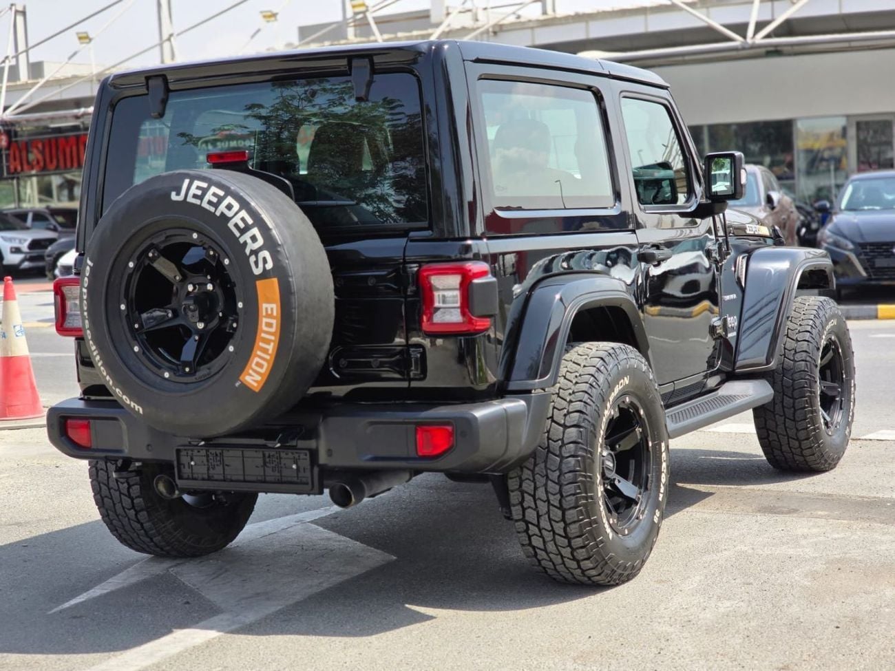 Jeep Wrangler SAHARA CITY 3.6L A/T (5 Seater) JEEPERS EDITION 2021 GCC LOW MILEAGE WITH AGENCY SERVICE CONT
