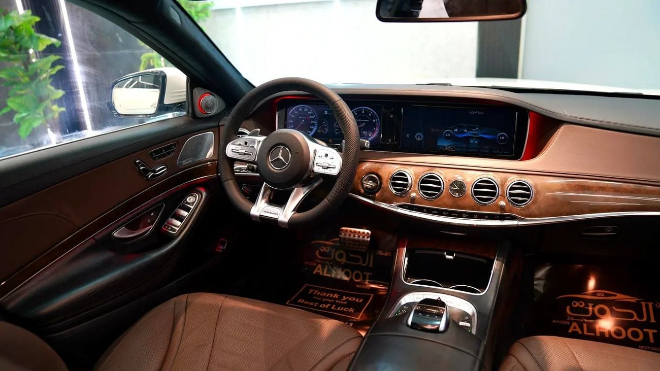 مرسيدس بنز S 500 ELITE AMG MERCEDES S500 V8 || S63 KIT || RADAR || TOP RANGE || GCC || HEADUP DISPLAY LOW MILEAGE