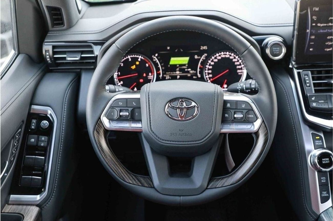 Toyota Land Cruiser 2024 TOYOTA LAND CRUISER VXR 3.3 - ATTITUDE BLACK inside RED | Export Only