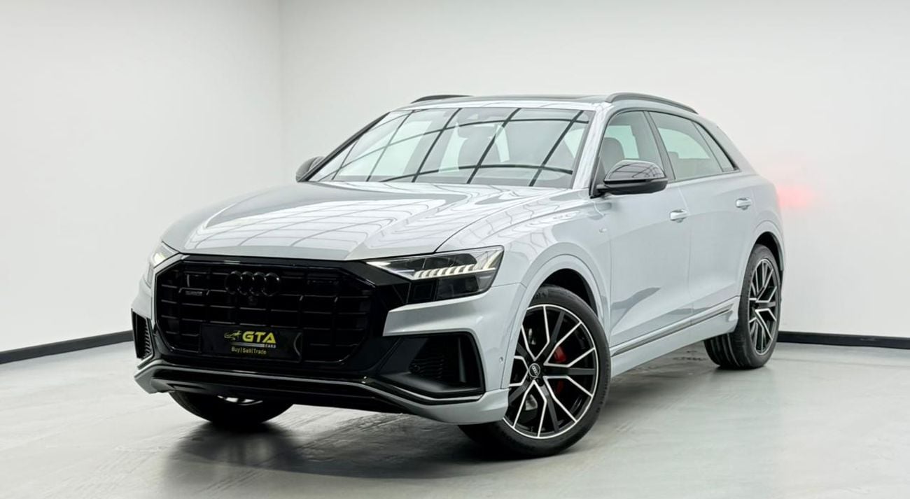 Audi Q8 2023 Audi Q8 55 TFSI Quattro S-Line, 2028 Audi Warranty + Service Pack, Low Km, Fully Loaded, GCC
