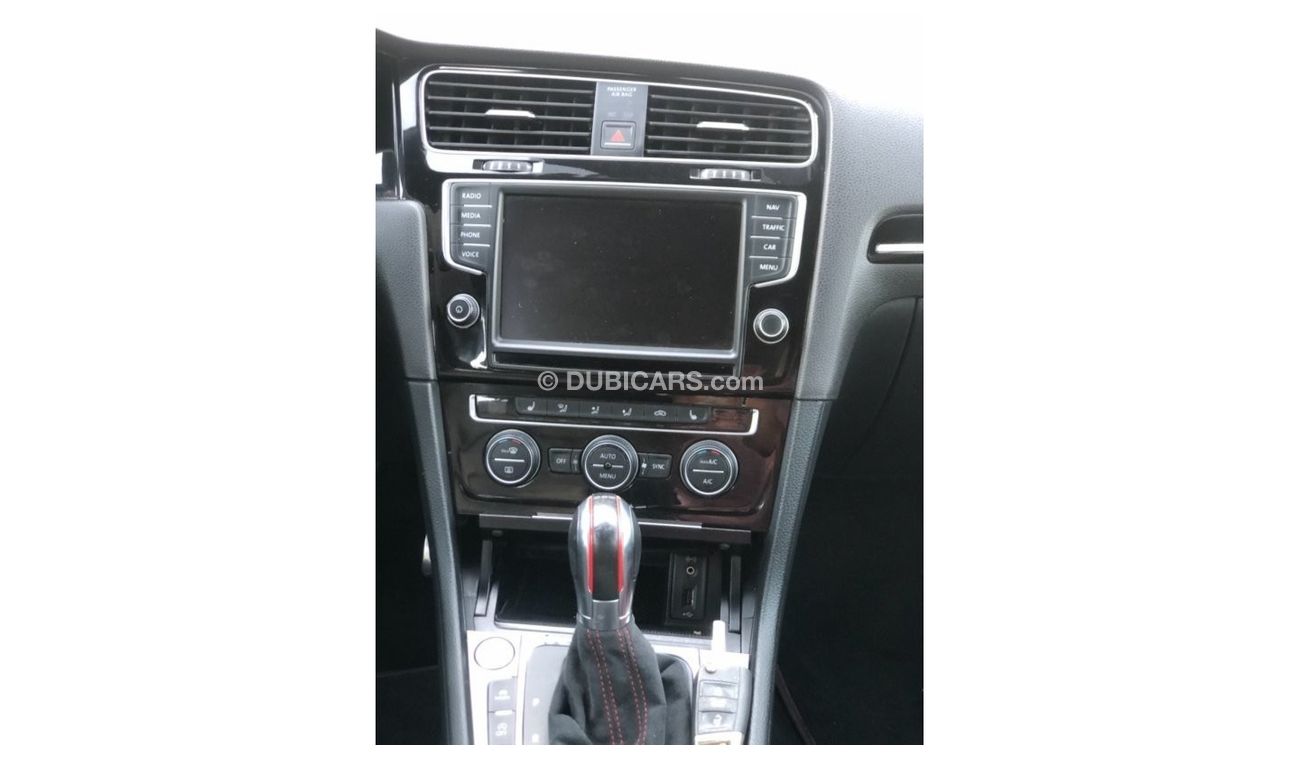 Volkswagen Golf Volex wagan GTI CLUB SPORT MODEL 2016 GCC CAR PERFECT CONDITION INSIDE AND OUTSIDE FULL OPTION PANOR