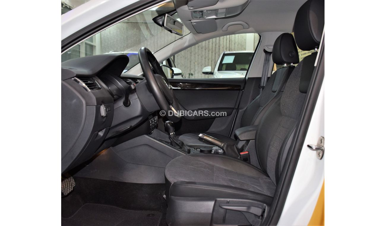 Skoda Octavia EXCELLENT DEAL for our 1.4L SKODA Octavia 2015 Model!! in White Color! GCC Specs