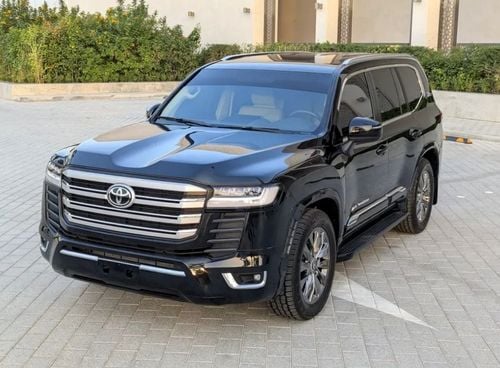 Toyota Land Cruiser Toyota landcruise 2021Model Facelifted 2025 4.0L v6 GXR petrol Engine Colour Black push start Transm