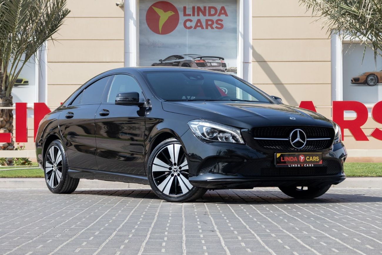 Mercedes-Benz CLA 200 Std 2.0L Mercedes-Benz CLA200 2019 GCC under Warranty with Flexible Down-Payment.