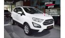 Ford EcoSport TREND | GCC Specs | Excellent Condition | Single Owner | Accident Free