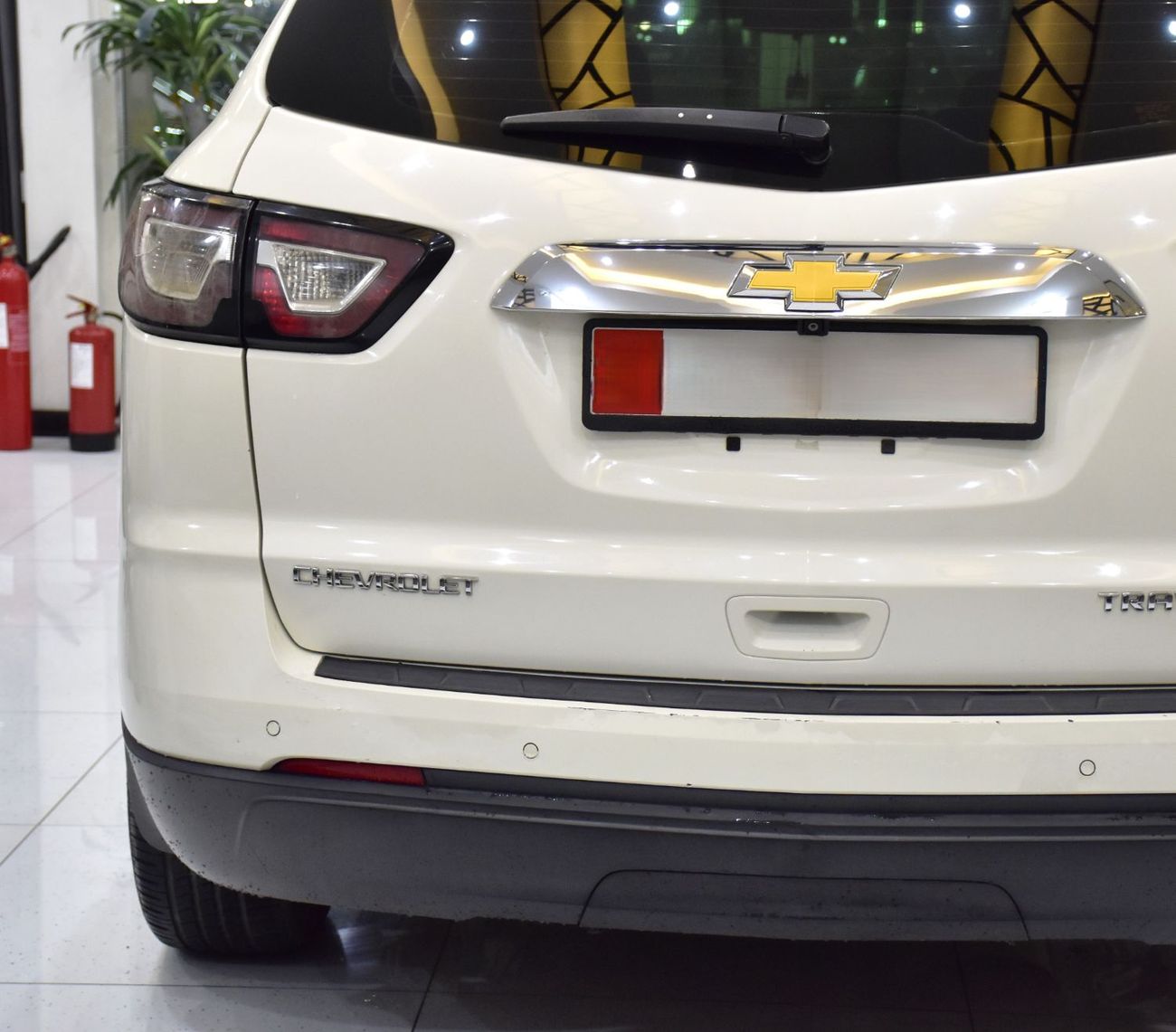 شيفروليه ترافيرس EXCELLENT DEAL for our Chevrolet Traverse LT ( 2014 Model ) in White Color GCC Specs