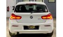 BMW 120i 2016 BMW 120i, Warranty, Full Service History, GCC