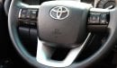 Toyota Hilux 2021 2.4L/Manual/16"Steel/Chrome/Red Interior/DVD/Camera/Diesel/M/T