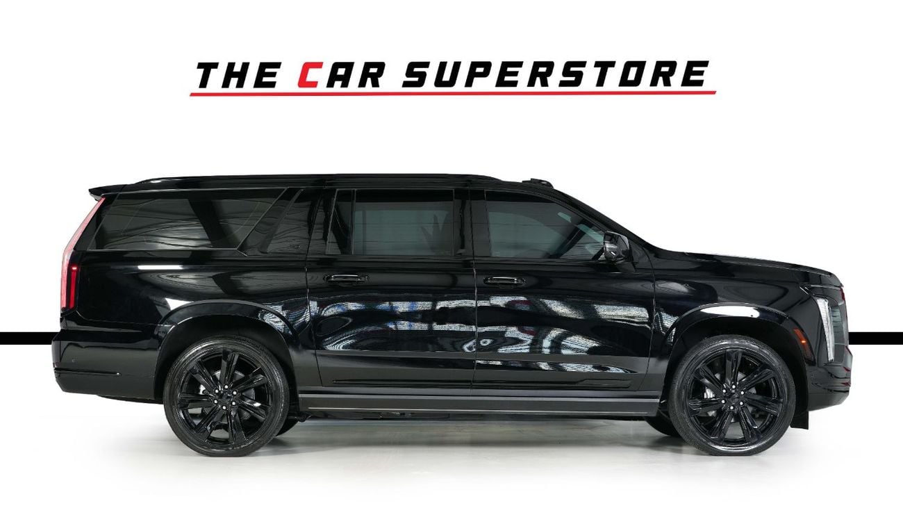 Cadillac Escalade  ESV- GCC- new shape-low mileage- Agency warranty and service