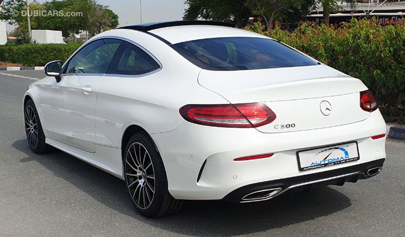 Mercedes-Benz C 300 Coupe 2019, 2.0L I-4 Turbo, GCC, 0km with 3 Years or 100,000km Warranty