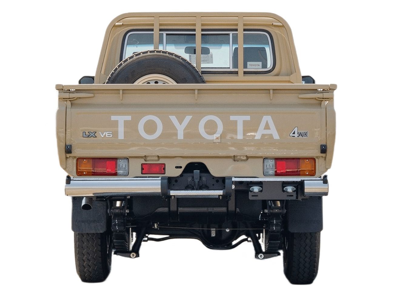 تويوتا لاند كروزر بيك آب ECT0106 - Toyota LC79 Single Cab Pick Up (GRJ79) - 4.0L Petrol Manual Mid Beige 2025