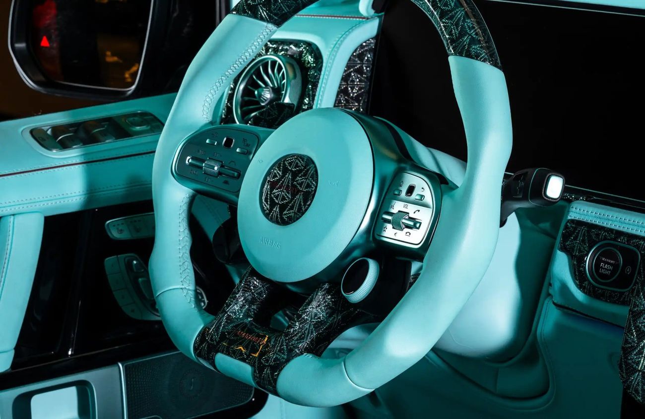 مرسيدس بنز G 63 AMG 4.0L V8 Twin-Turbocharged Engine