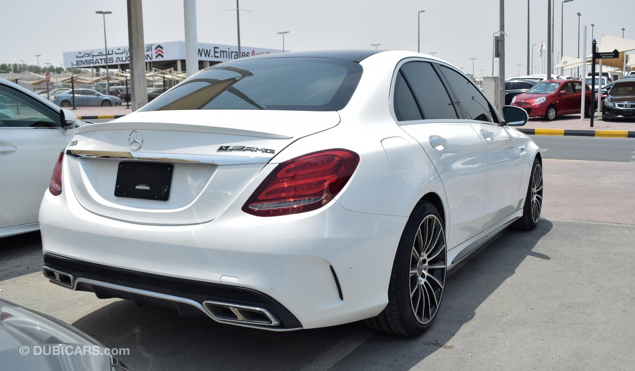 Mercedes-Benz C 300 with C63 AMG kit