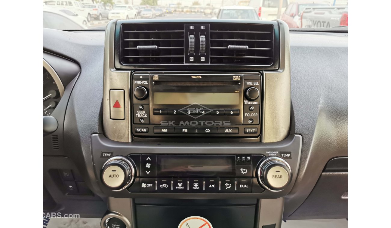 تويوتا برادو 4.0L, 18" Rims, Fabric Seats, Rear A/C, Cool Box, 2nd Start Switch, 4WD, CD Player (LOT # 871)