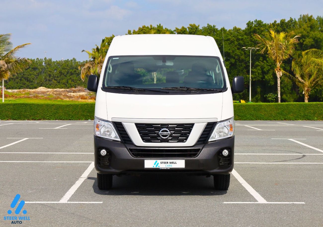 Nissan Urvan Std 2021 NV350 13 High Back Executive Seats / 2.5 Petrol M/T / GCC / Like New Condition