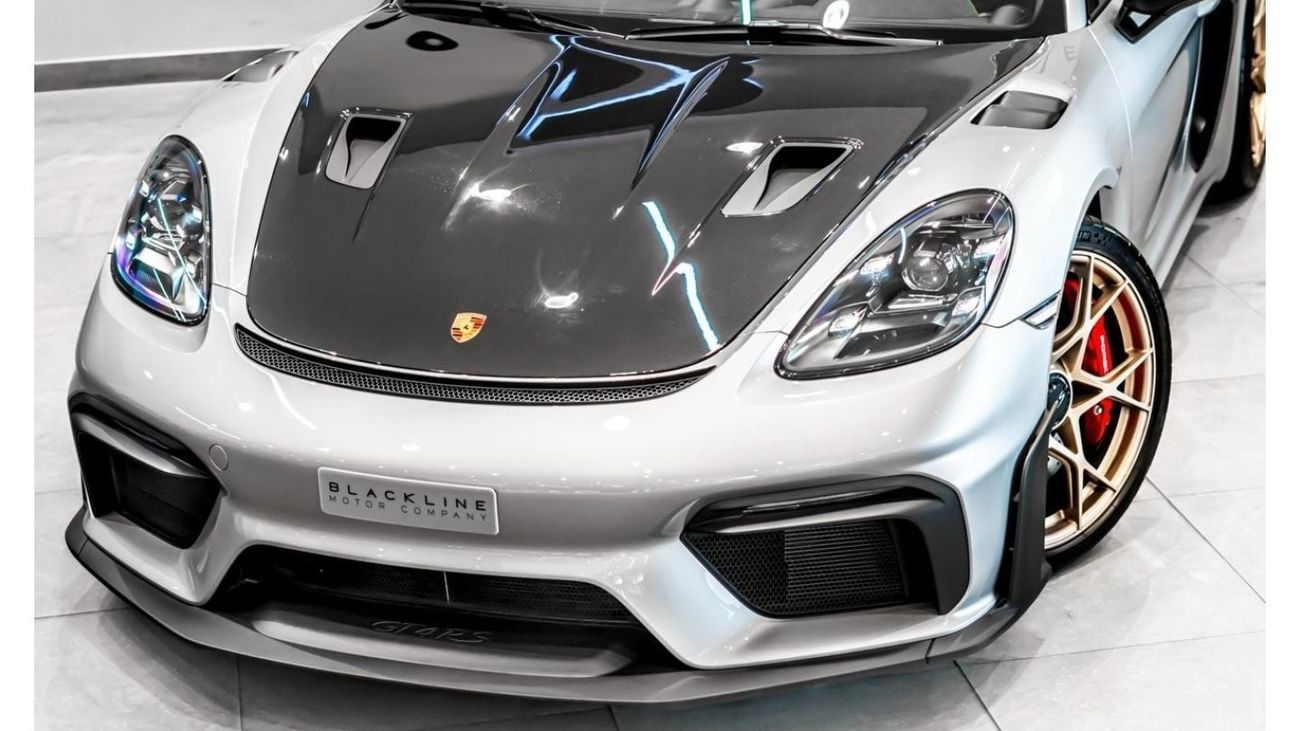 Porsche 718 Cayman 2023 Porsche Cayman GT4 RS, 2025 Porsche Warranty, Weissach Package, Low KMs, GCC