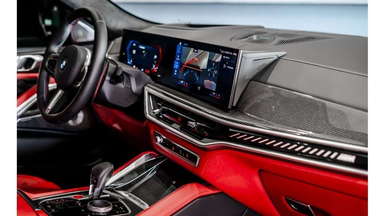 BMW X6M 2024 BMW X6 M Competition, 2028 BMW Warranty, 2028 BMW Service Contract, Low KMs, GCC