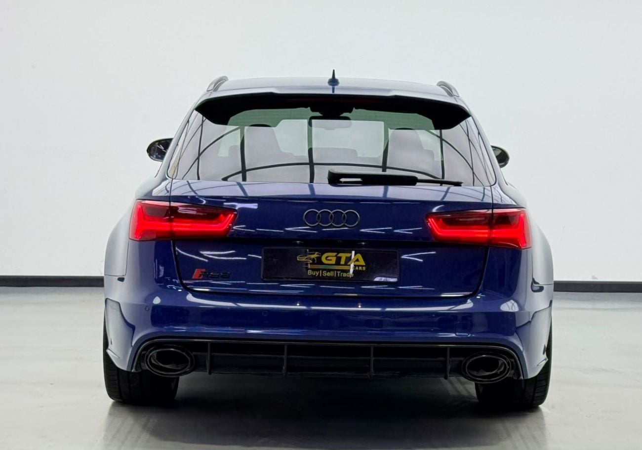 أودي RS6 2018 Audi RS6 Quattro, Service History, Carbon Fiber Package, Fully Loaded, Excellent Condition