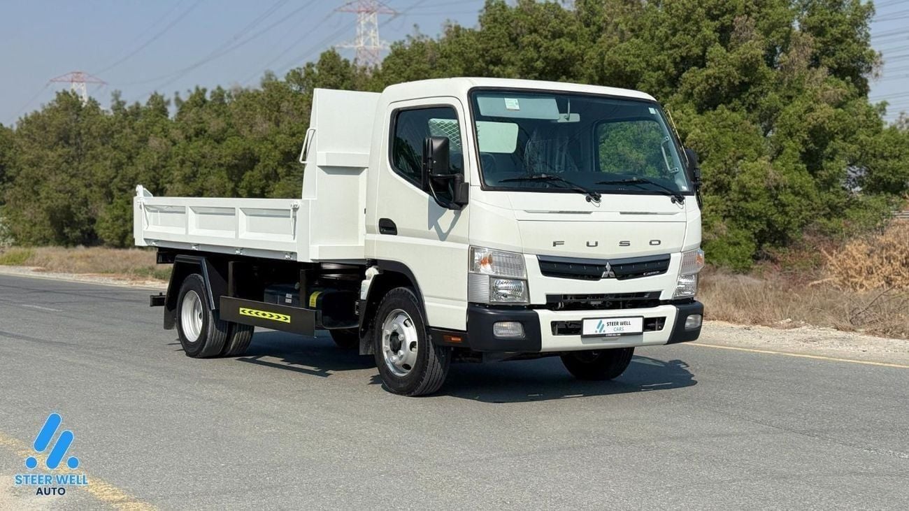 Mitsubishi Fuso Canter Euro 5 | 3.0L Diesel RWD Tipper Truck | White | Excellent Condition