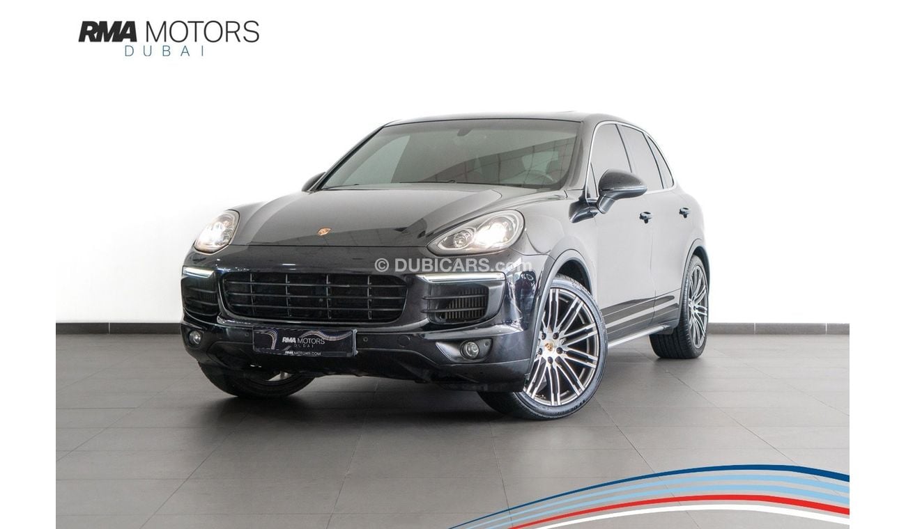 Porsche Cayenne 2015 Porsche Cayenne S / Sport Chrono Package Plus / Two Year ARM Service Pack