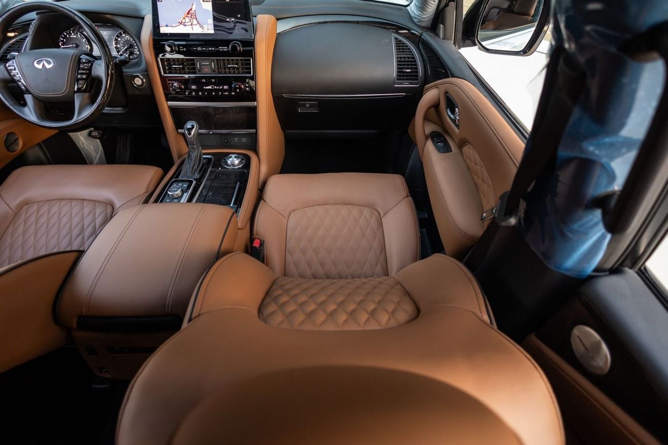 إنفينيتي QX80 Sensory 8 5.6L Infiniti QX80 Sensory (BRAND NEW) 2024 American Specs | Agency Warranty