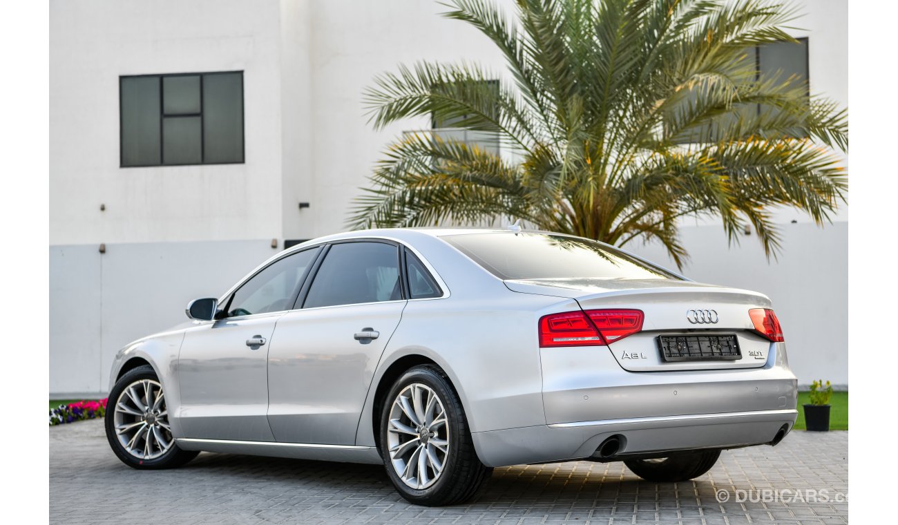 Audi A8 L 2 Years Warranty!  - AED 1,859 per month - 0% Downpayment