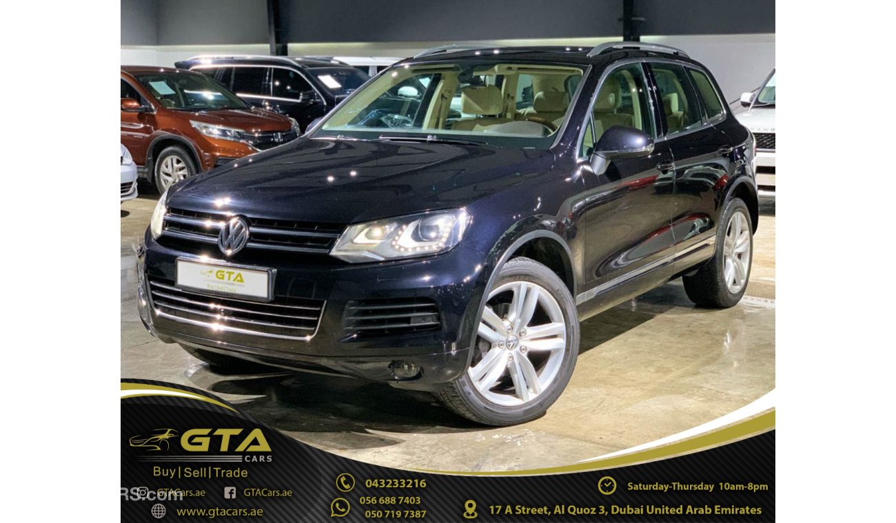 فولكس واجن طوارق 2015 Volkswagen Touareg Sport, Warranty, Full VW History, GCC