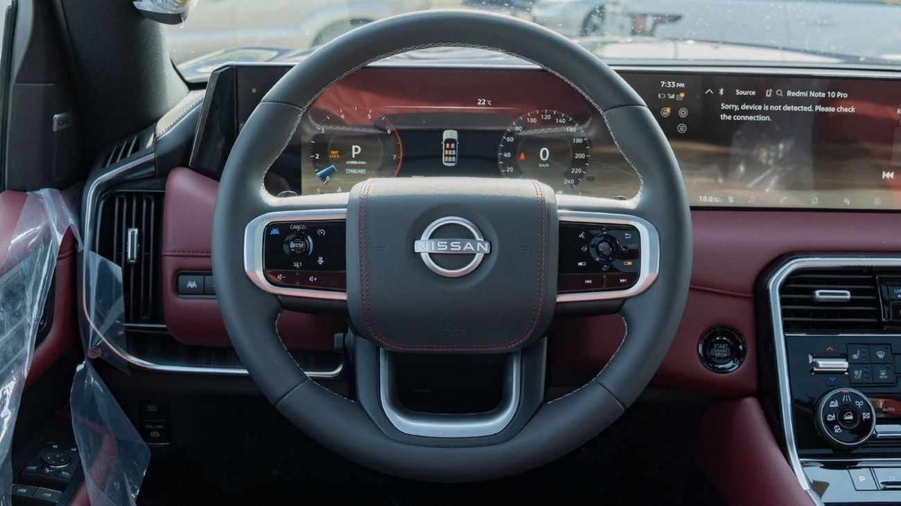 نيسان باترول 2026 Nissan Patrol V6 3.5L Twin Turbo LE Platinum Blue