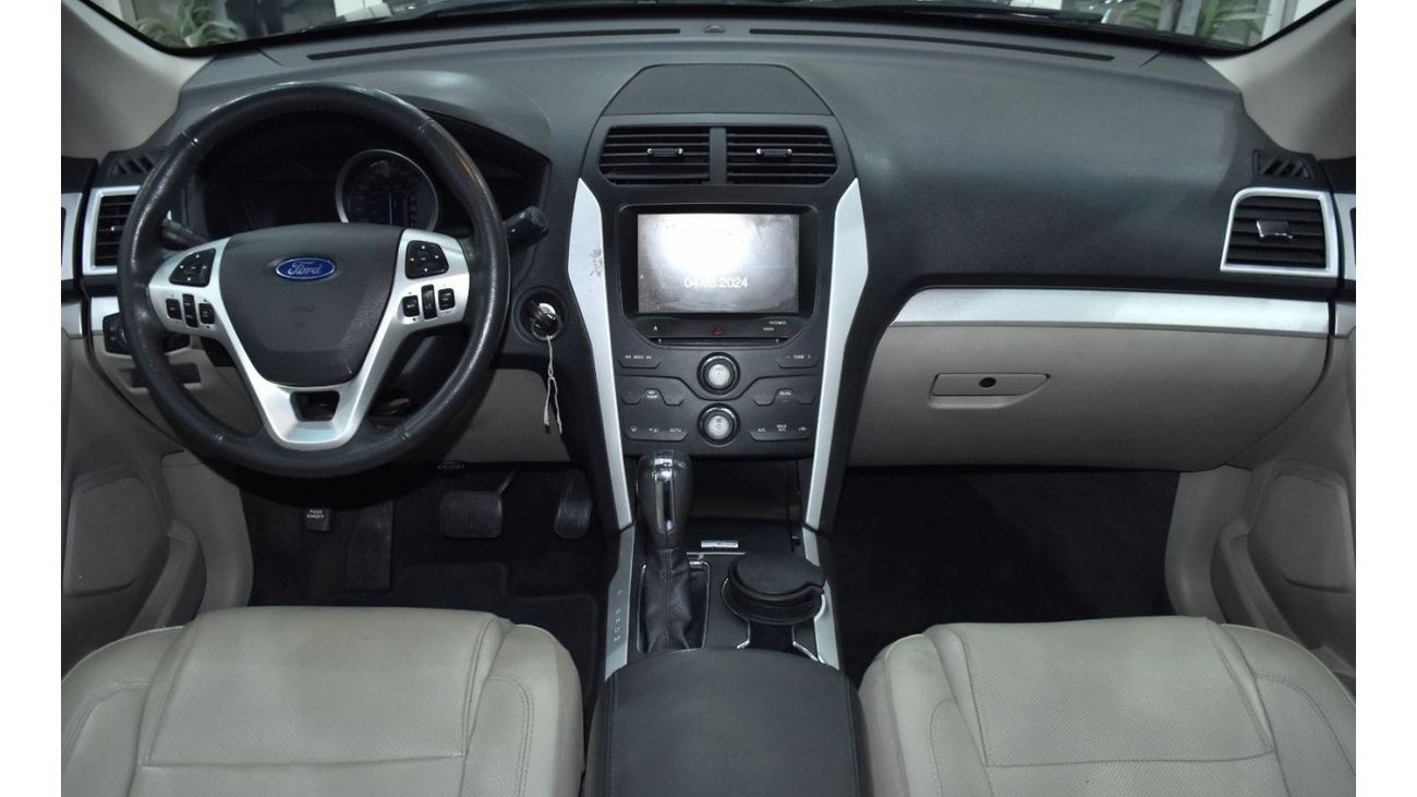 Ford Explorer EXCELLENT DEAL for our Ford Explorer XLT 4WD ( 2015 Model ) in Black Color GCC Specs