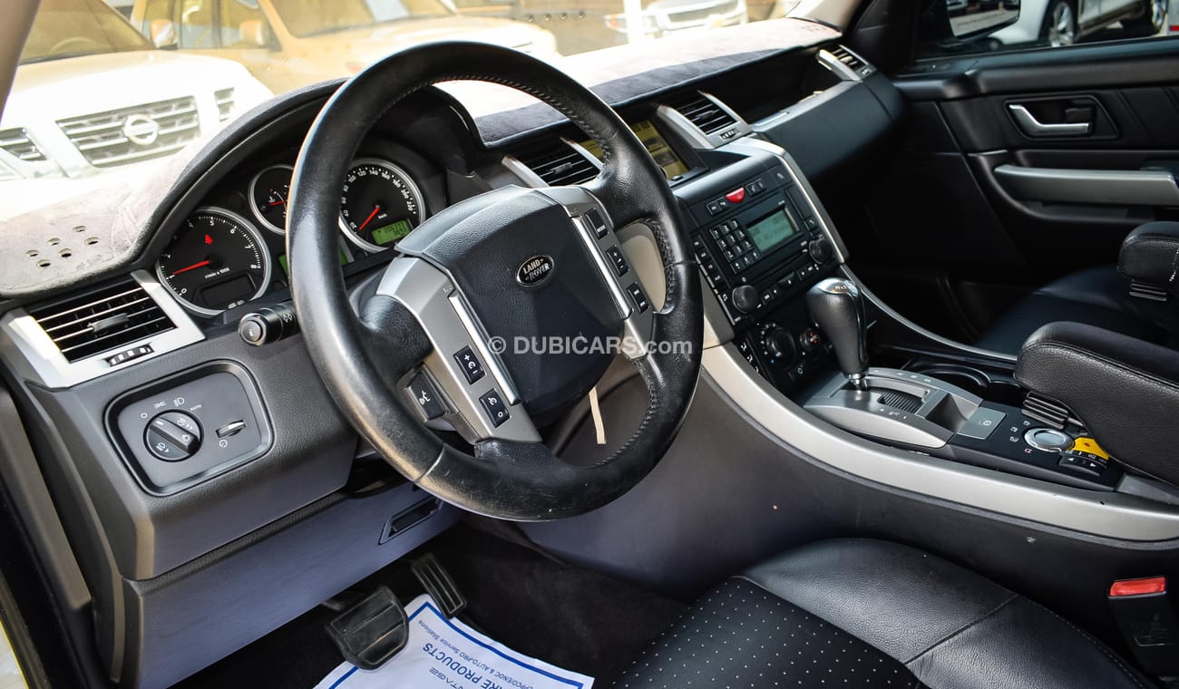 Land Rover Range Rover Sport With Supercharged badge