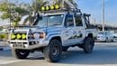 تويوتا لاند كروزر بيك آب MODIFIED TO DOUBLE CABIN PICKUP | 2018 | RHD | MANUAL TRANSMISSION | 4.5L DIESEL ENGINE | REAR VIEW