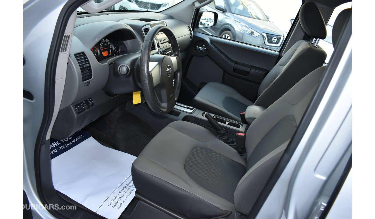 Nissan X-Terra 4.0L S V6 AWD 2015 GCC SPECS WITH DEALER WARRANTY