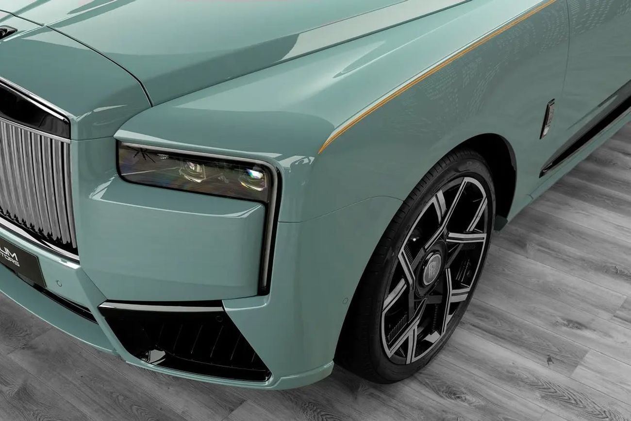 رولز رويس كولينان BLACK BADGE ROLLS ROYCE | CULLINAN | GCC SPECS | DEALER WARRANTY + SERVICE CONTRACT