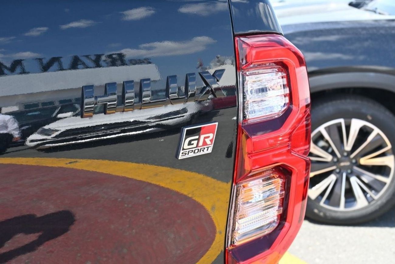 Toyota Hilux Toyota Hilux GR Sport 4.0L V6, Petrol, Double Cab, Pickup, 4WD, 360 Camera Model 2024, Color Black