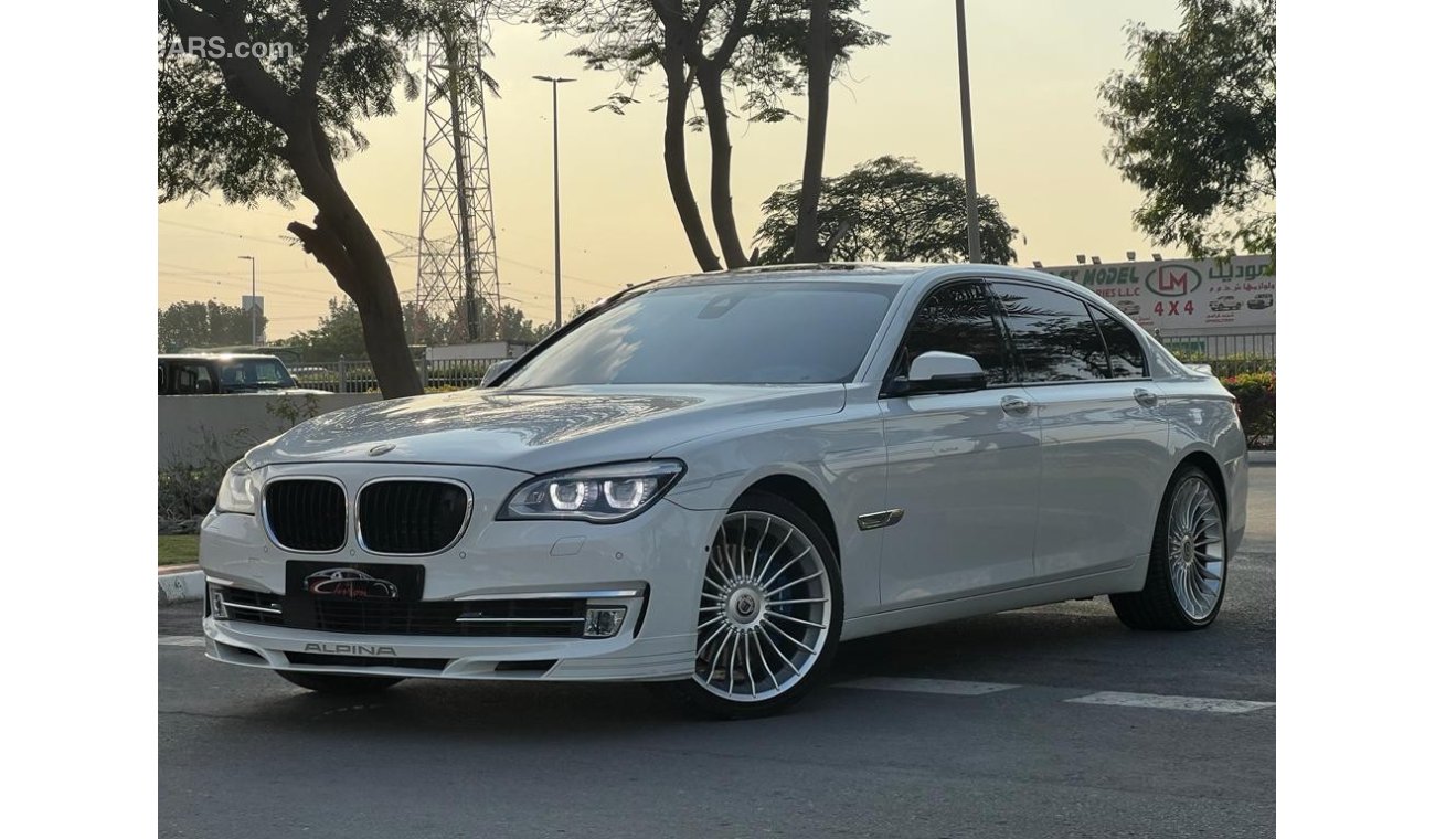 BMW B7 BMW 750I ALPINA B7 2014 GCC FULL OPTIONS ORGINAL PAINT SPESIAL EDDTION