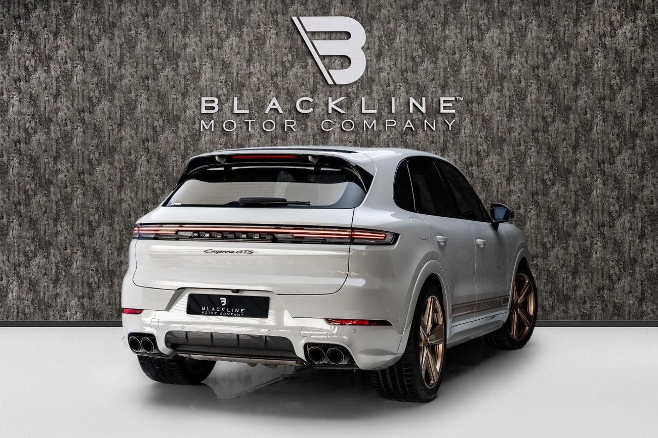 Porsche Cayenne GTS BUY NOW, PAY LATER | THE BLACKLINE STANDARD | Porsche Warranty, Full Service History, Low KMs, GCC