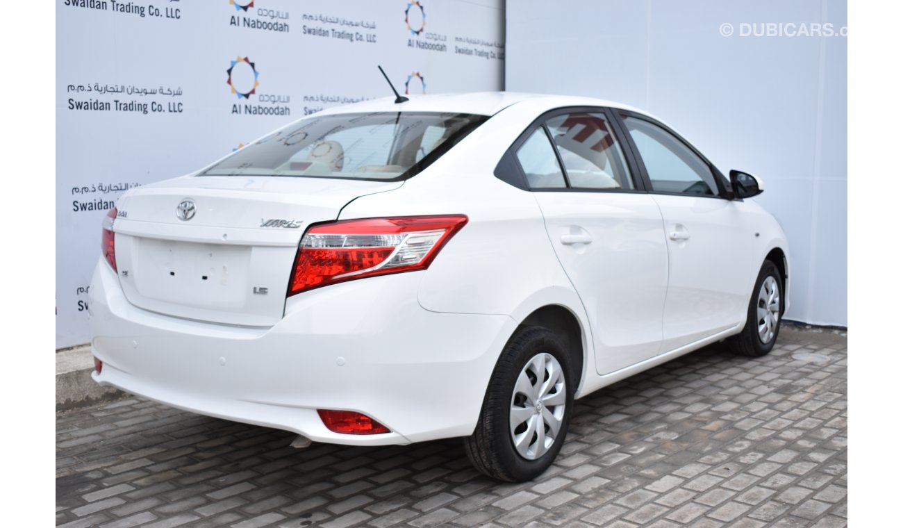 تويوتا يارس 1.5L SEDAN 2016 GCC DEALER WARRANTY