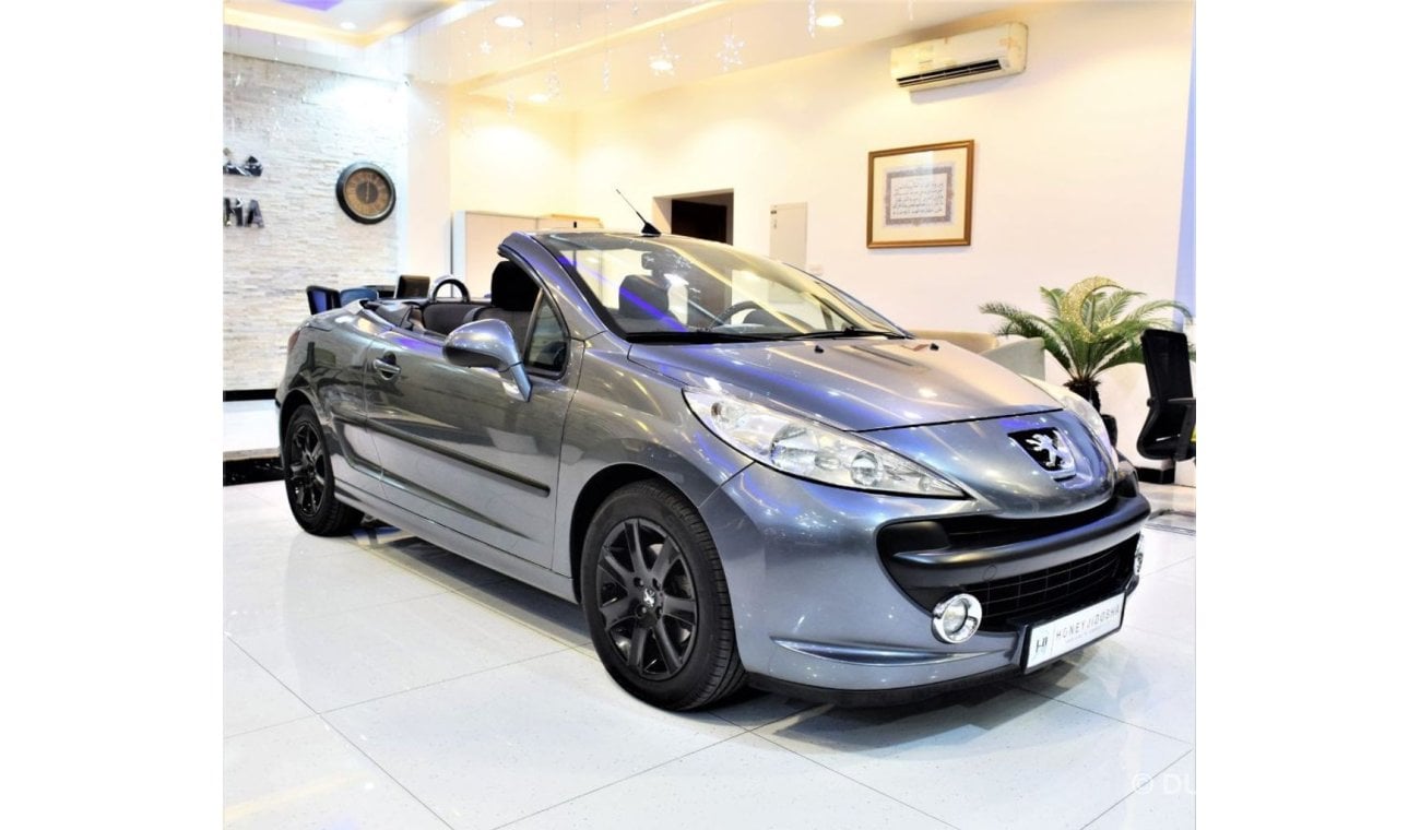 بيجو 207 Amazing Peugeot 207 CC 2009 Model!! in Grey Color! GCC Specs