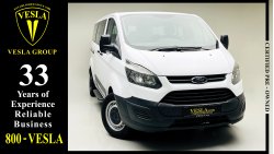 Ford Tourneo Custom TRANSIT + 9 LUXURY SEATS + 2.2 TDCI + 6SPEED+ ROOF AC / GCC / 2017 /UNLIMITED KMS WARRANTY / 737 DHS