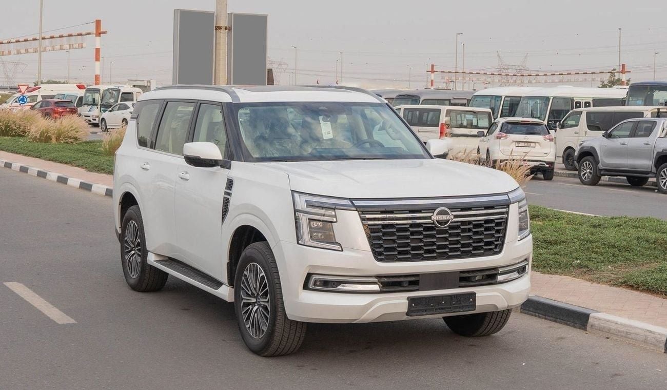 نيسان باترول 2025 Nissan Patrol SE Platinum 3.8L AT Petrol (All White)