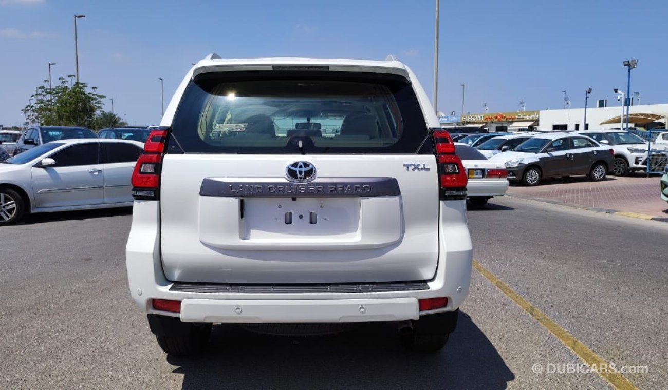 تويوتا برادو NEW Prado TX.L 2.7L Petrol 4x4 2023, White, 7 seats
